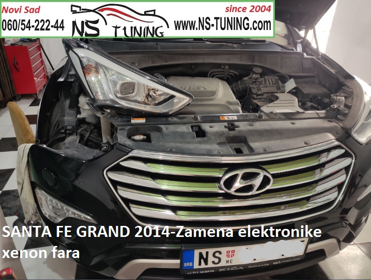 hyundai santa fe grand 2013 2014 2015 2016 d3s xenon sijalica trafo balast novi sad auto elektricar ns tuning